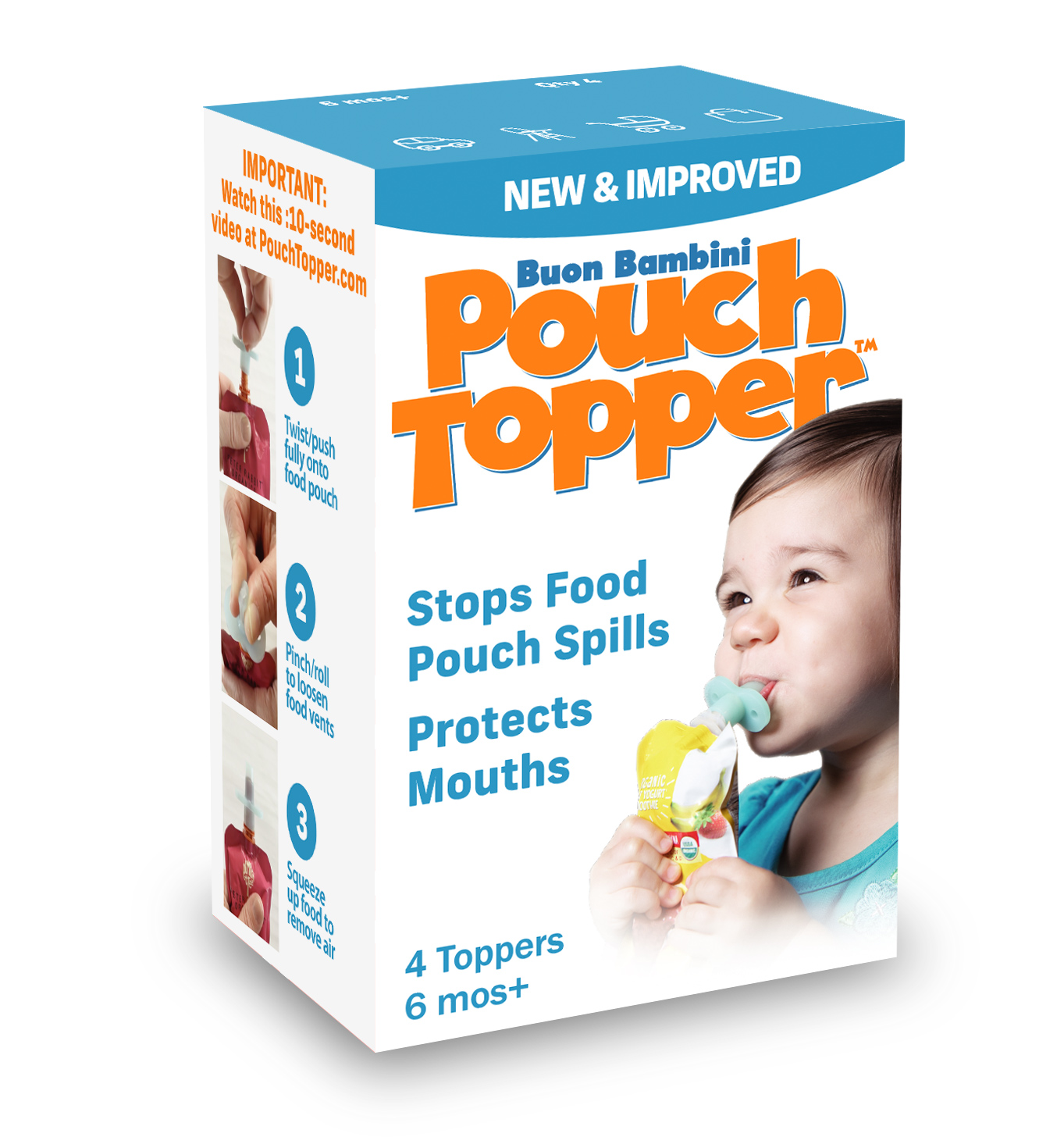 Pouch Topper 4-Pack